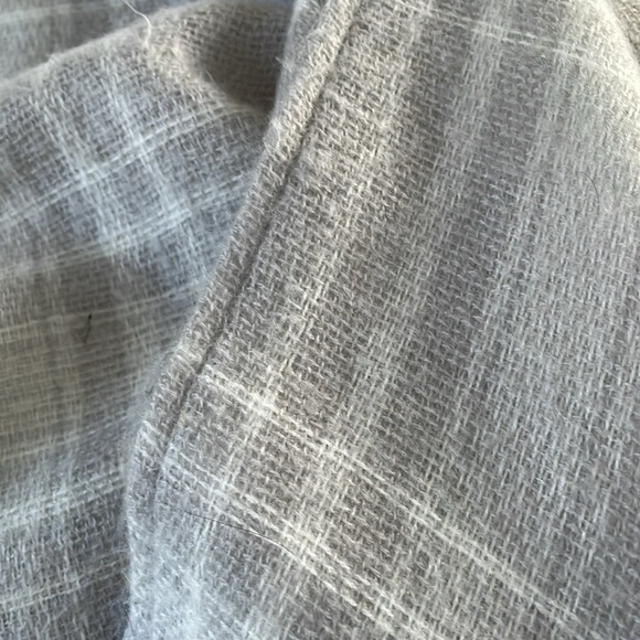 Lauren Gray Plaid Wrap - Picture 6 of 8